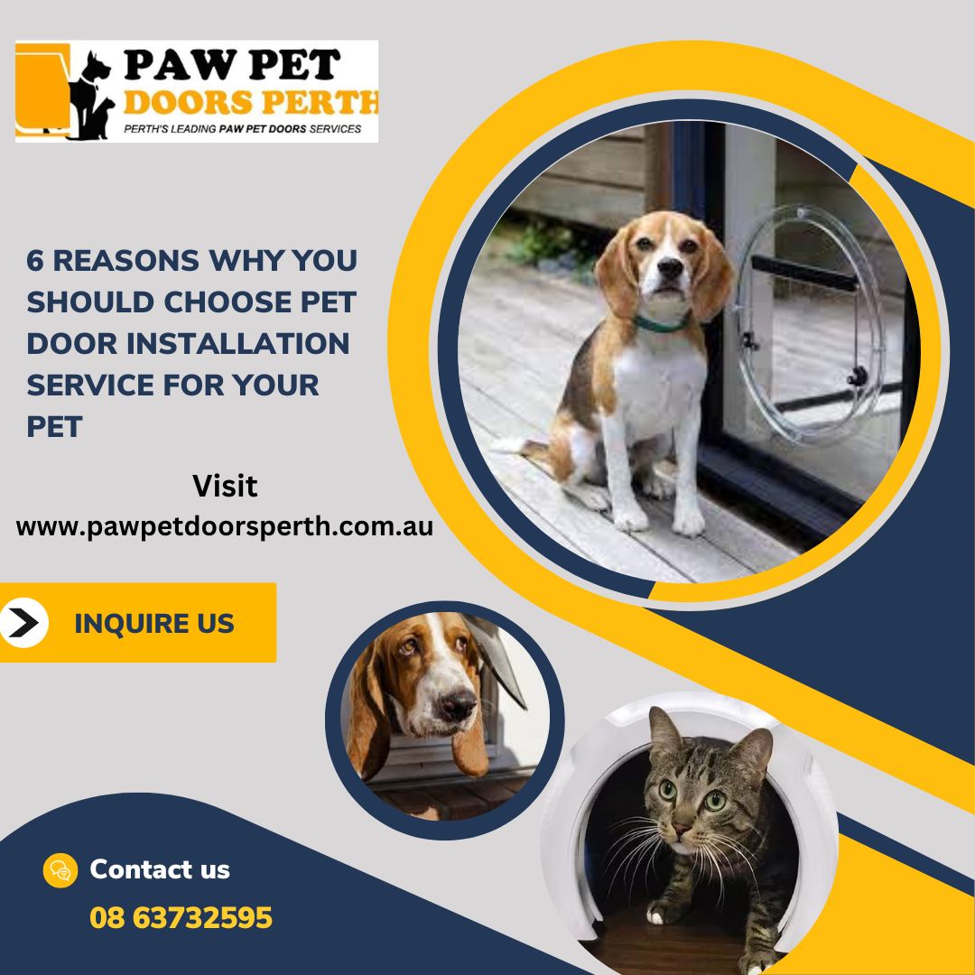 pet door services in Perth