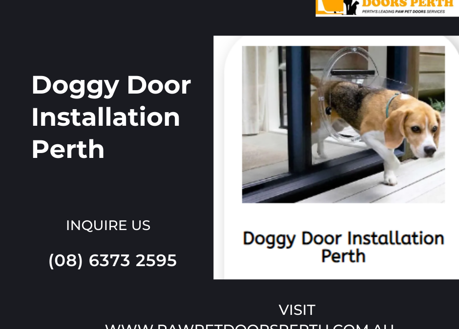 Paw Pet Doors Perth – Premium Doggy Door Installation Services